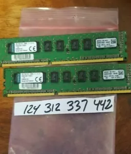 8GB KIT DDR3 PC3-12800E DDR3-1600 12800 240PIN 9CHIPS ECC 1RX8 512X8 UBDIMM - Picture 1 of 1