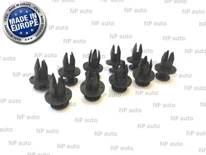 10X 7MM MAZDA MITSUBISHI WHEEL ARCH CLIPS SPLASH GUARD TRIM DOOR PUSH TYPE CLIPS - Picture 1 of 5