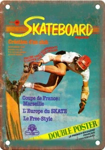 Vintage Skateboard Magazine Cover 12" x 9" Reproduction Metal Sign S143 - Picture 1 of 1