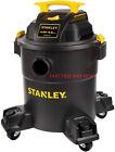NEW Stanley SL18116P Wet Dry Vacuum 6 Gallon 4 Horsepower Industrial Home Black