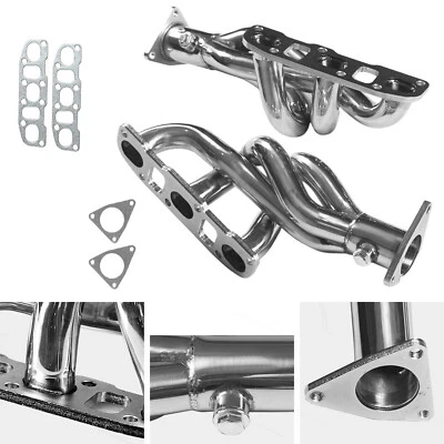Cabezales de acero inoxidable para Nissan 350z y 370z Infiniti G37 3,7 L 3,5 L V6 3,5 3,7 Foto 1 de 4