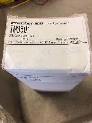 Efector 100 Inductive Sensor IM3501 *NEW* - Image 1 of 4