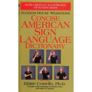 Concise American Sign Language Dictionary - Picture 1 of 1