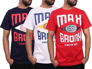 Max Brand Bronx Herren Baumwolle Sommer T-Shirt - Trendy Hip Hop & Urban Streetwear - Bild 1 von 7