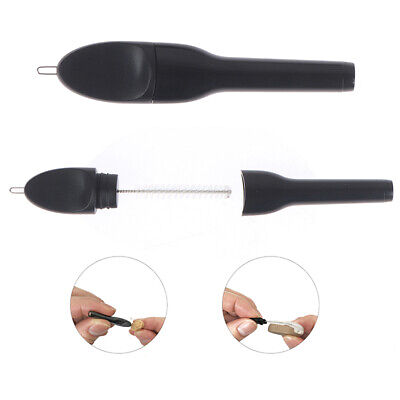1Pc Hearing Aid Cleaning Brush Maintenance Cleaning Magnet Brush Ear Care T- -k- • 4.40£