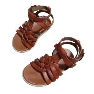 Wonder Nation gladiator leather toddler  baby girl brown sandal size 5 - Bild 1 von 9