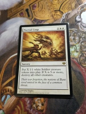 Martial Coup MTG Conflux - Played - - Image 1 of 2
