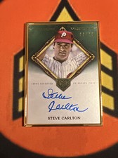 2023 Topps Gilded HOF Steve Carlton On Card Auto /25 Phillies