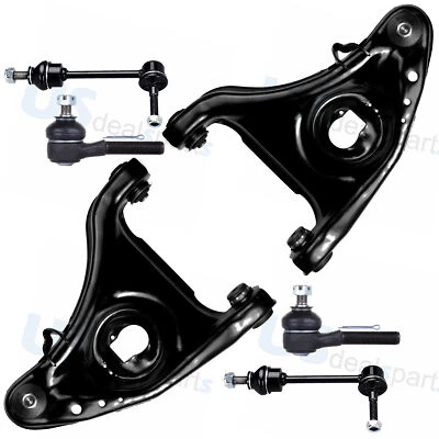 6x para 1998-2001 2002 Mercury Grand Marquis braços de controle inferiores e ligação de haste de amarração - Imagem 1 de 4