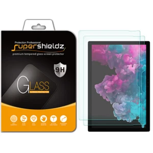 2xSupershieldz Tempered Glass Screen Protector for Microsoft Surface Pro 7/6/5/4 - Picture 1 of 5