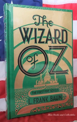 NEW SEALED The Wizard of Oz The First Five Novels Bonded Leather Collectible Ed - Image 1 of 4