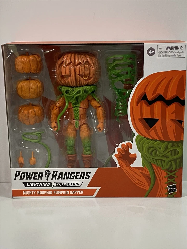 Hasbro Mighty Morphin Power Rangers Lightning Collection Pumpkin Rapper Figure