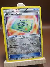 Weakness Policy Trainer Primal Clash 142/160 Uncommon Reverse Holo MP