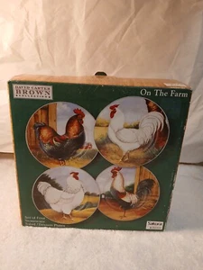 Oneida auf dem Bauernhof Steinzeug Salat/Wüstenteller David Carter Brown Sammlung  - Bild 1 von 17