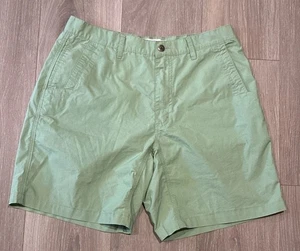 Mountain Khakis pantaloncino uomo popeline elasticizzato vestibilità rilassata verde 34 x 8 - Foto 1 di 9