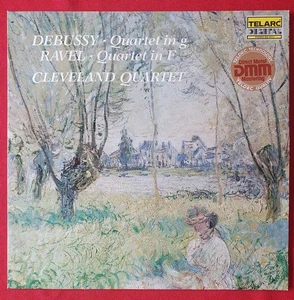 Debussy: Quartet in g / Ravel: Quartet in F ; Cleveland Quartet; Telarc DG_10111 - Bild 1 von 3