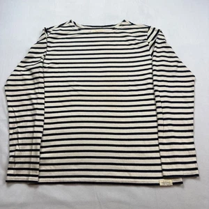 T-shirt girocollo uomo DENIM & SUPPLY RALPH LAUREN a righe manica lunga taglia M - Foto 1 di 9