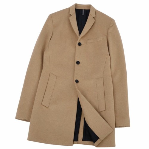 Dior Homme 13AW Cappotto Chester Lungo 100% Cammello Capispalla Uomo 44 Usato0