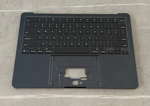 Apple MacBook Air M4 13" 2025 A3240 Genuine Palmrest w/ Keyboard Midnight - Picture 1 of 2