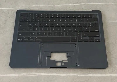 Apple MacBook Air M4 13" 2025 A3240 Genuine Palmrest w/ Keyboard Midnight - Image 1 of 2
