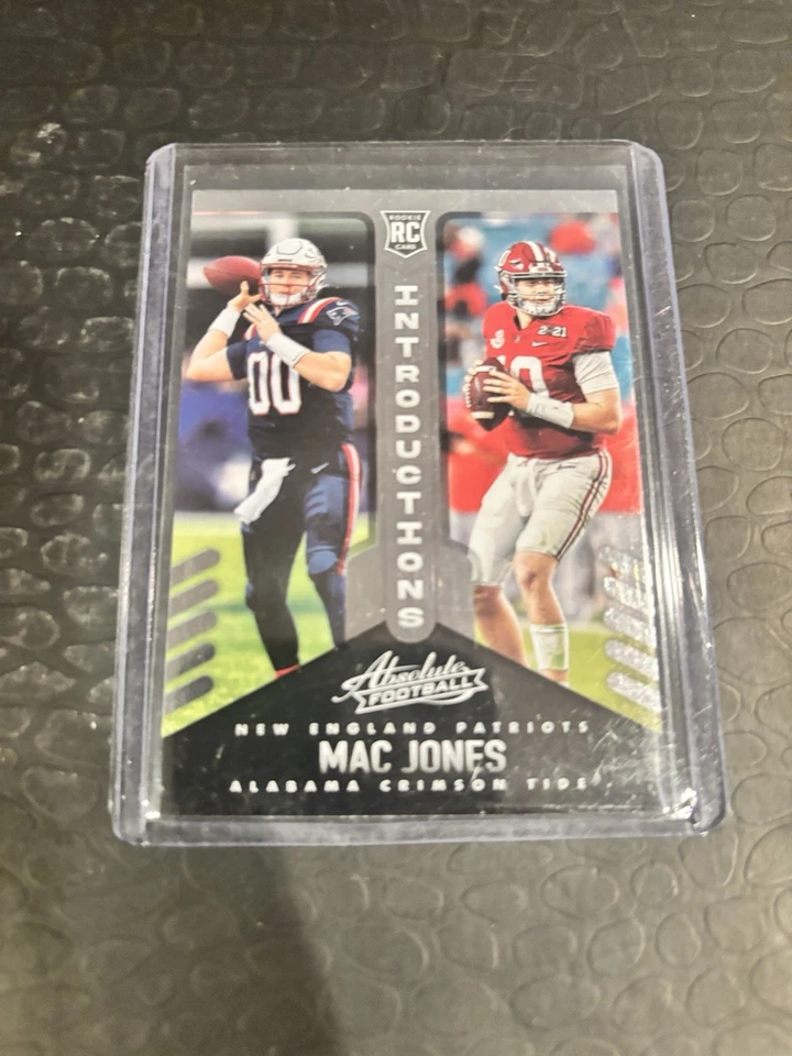 2021 Panini Absolute - Introductions Mac Jones #INT-9 (RC) - Image 1 of 1