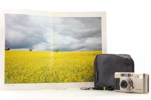 No LCD Leak [Top MINT] Contax TVS Point & Shoot 35mm Film Camera From JAPAN - Picture 1 of 20