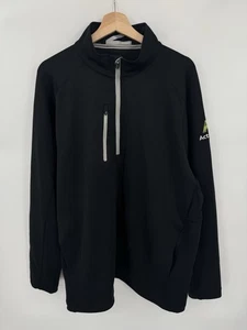 Zero Restriction Jacket Men’s XXL Black Tour Series Pullover Performance 1/4 Zip - Picture 1 of 7