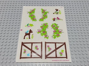 New LEGO Sticker Sheet Only 41054 Rapunzel's Creativity Tower Disney - Picture 1 of 1