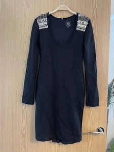 Alexander McQueen Vintage Black Dress size 8/10 - Picture 1 of 3