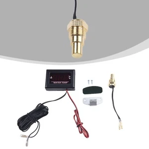 Digitales Wassertemperaturanzeige-Set f��r Auto Motor hohe Genauigkeit zuverl?s - Bild 1 von 12