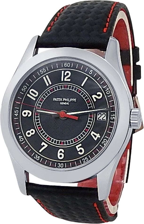Patek Philippe Calatrava Men's Ebony Black Watch - 6007G-010