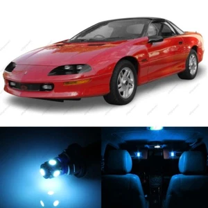 11 x Paquete de luces interiores LED AZUL HIELO para Chevy Camaro 1993-2002 + HERRAMIENTA - Imagen 1 de 6