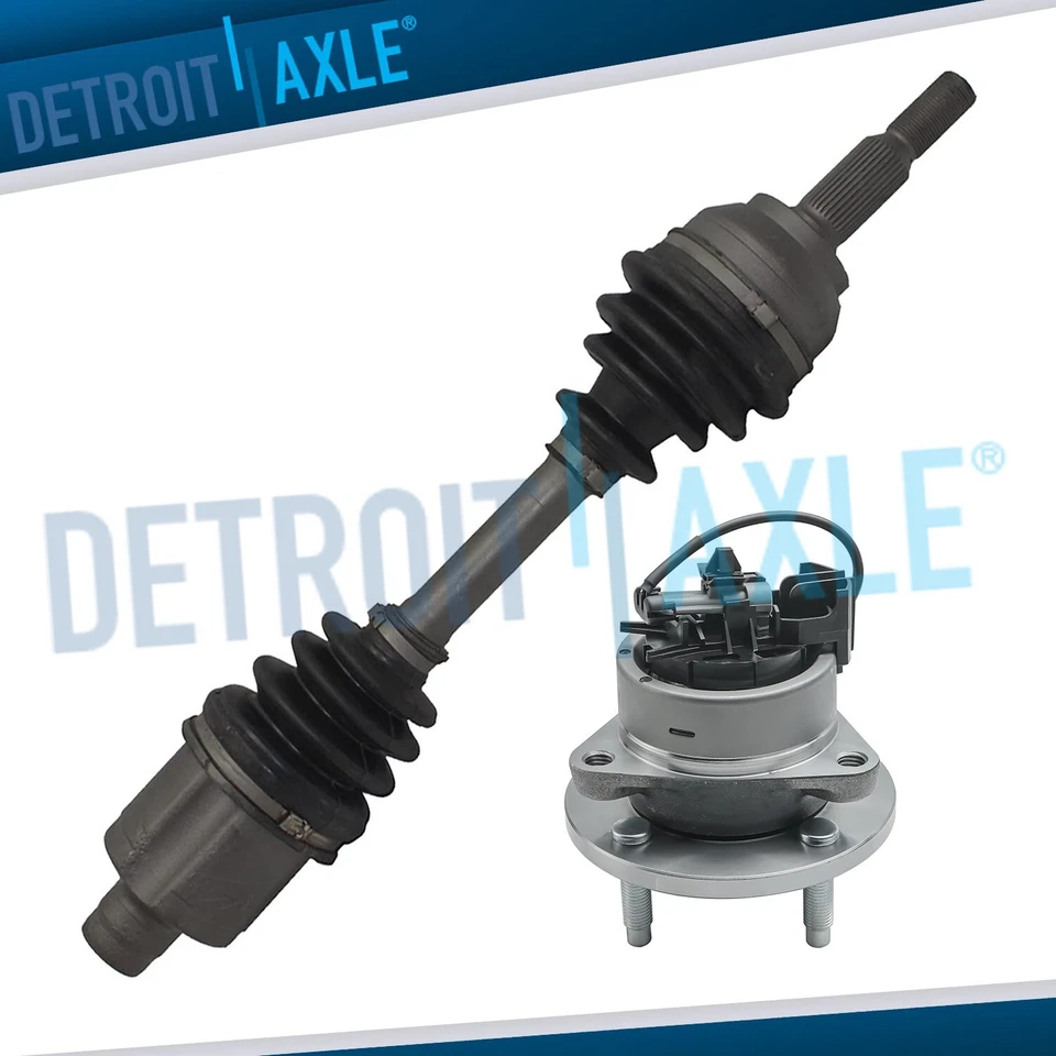 Buje de cojinete de rueda delantera ejes CV para Chevy Cobalt Pontiac G5 2005-2009 Foto 1 de 4