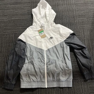 Nike Sportswear Windrunner Big Kids' Hooded Repel Jacket FZ5516-100 YXL  - Picture 1 of 7