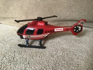Buddy L SUPER BRUTE RESCUE FORCE FIRE HELICOPTER LIGHTS AND SOUNDS WORKS! - Picture 1 of 8