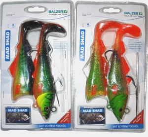BALZER MAD SHAD 200g Set v. 2St. 4tlg. ideal für NORWEGN ISLAND - Bild 1 von 1