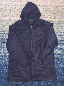 Vintage Lee Wool Hooded Jacket Made In USA Mens Size XL R - Picture 1 of 10