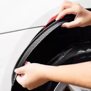 33cm Car Accessory Mud Flap Fender Flares Splash Guards Arch Wheel Eyebrow Lips - Foto 1 di 9