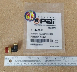 Brass Nylon Tube Fitting for International / Mack. PAI# 442011 Ref. # 2017513C1 - Picture 1 of 12