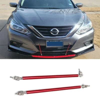For Nissan Murano Adjustable Front Bumper Lip Spoiler Strut Rods Support Bar - Image 1 of 4