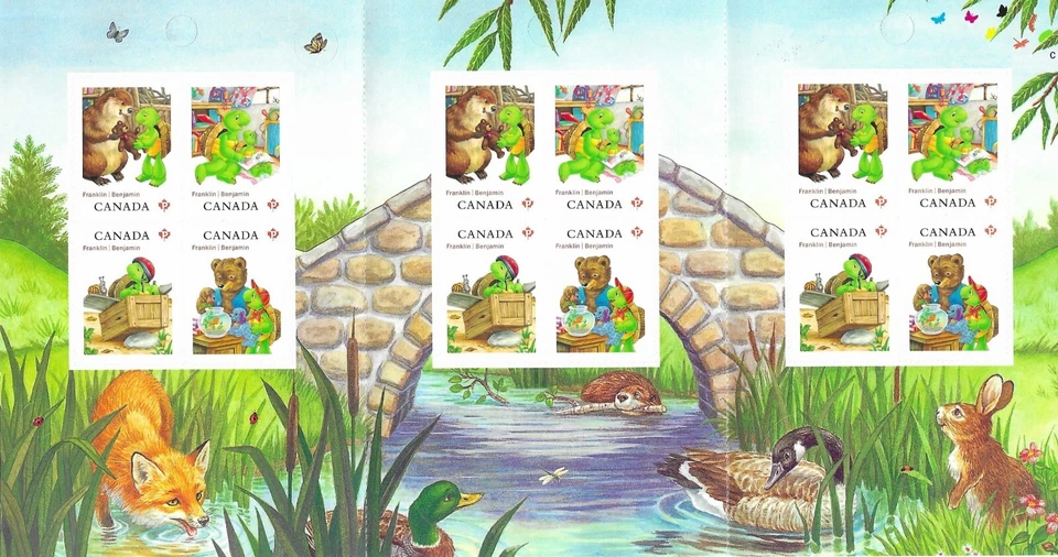 CANADA -Children’s Literature: Franklin the Turtle Stamp 2012 - Image 1 of 2