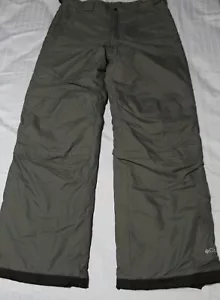 COLUMBIA Nylon Lined Insulated Ski Snow Winter Waterproof Pants Kids 14-16 - Picture 1 of 11