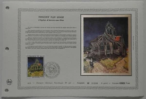 Feuillet DAP 1er jour 396 Soie 1979 Tableau Van Gogh Peintre - Imagen 1 de 1
