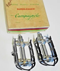 PAIRE DE PÉDALES CAMPAGNOLO SUPER RECORD 14 X 1.25 NEUVES ( ANCIEN STOCK ) - Photo 1 sur 3