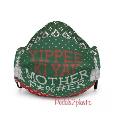 Die Hard Christmas Movie Premium face mask - Image 1 of 4