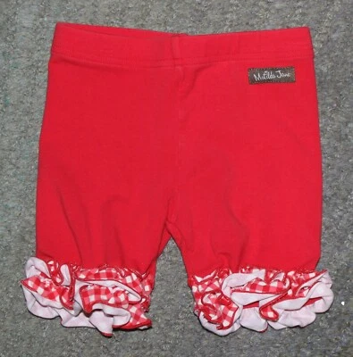 Shorties vermelho rubi Matilda Jane (Jardim Encantado) - Tamanho 4 - Excelente estado usado - Imagem 1 de 3