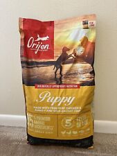 ORIJEN Puppy Dog Food Grain High Protein Fresh Raw Animal Ingredients 25lb