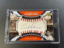 AL KALINE 2007 UD SWEET SPOT CLASSIC SIGNATURE AUTO JERSEY # 6/199 TIGERS HOF