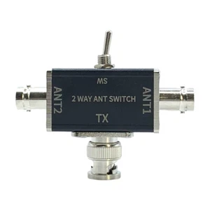 2 Way CB/HAM Antenna Coax Switches 100W 0-50MHz w/ OFF/Ground Protection(BNC) FR - Zdjęcie 1 z 12