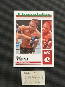 Rani Yahya 15/99 - 2023 Panini UFC Chronicles - Green Chronicles #49 - MINT